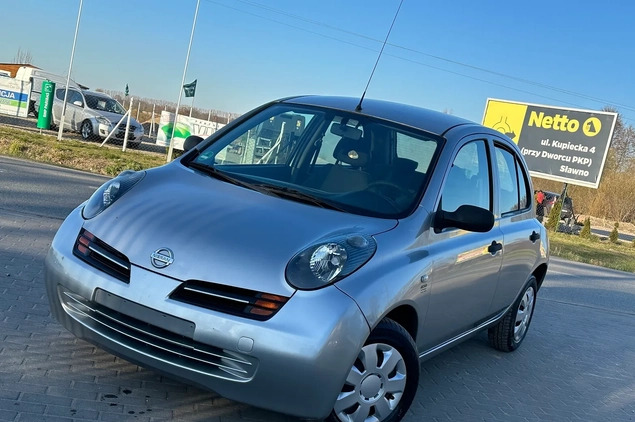 Nissan Micra cena 8800 przebieg: 134000, rok produkcji 2004 z Sławno małe 92